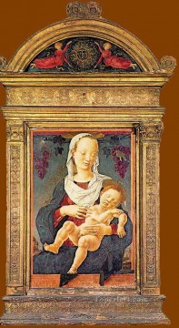 Cosme Tura Painting - The madonna Of The Zodiac Cosme Tura